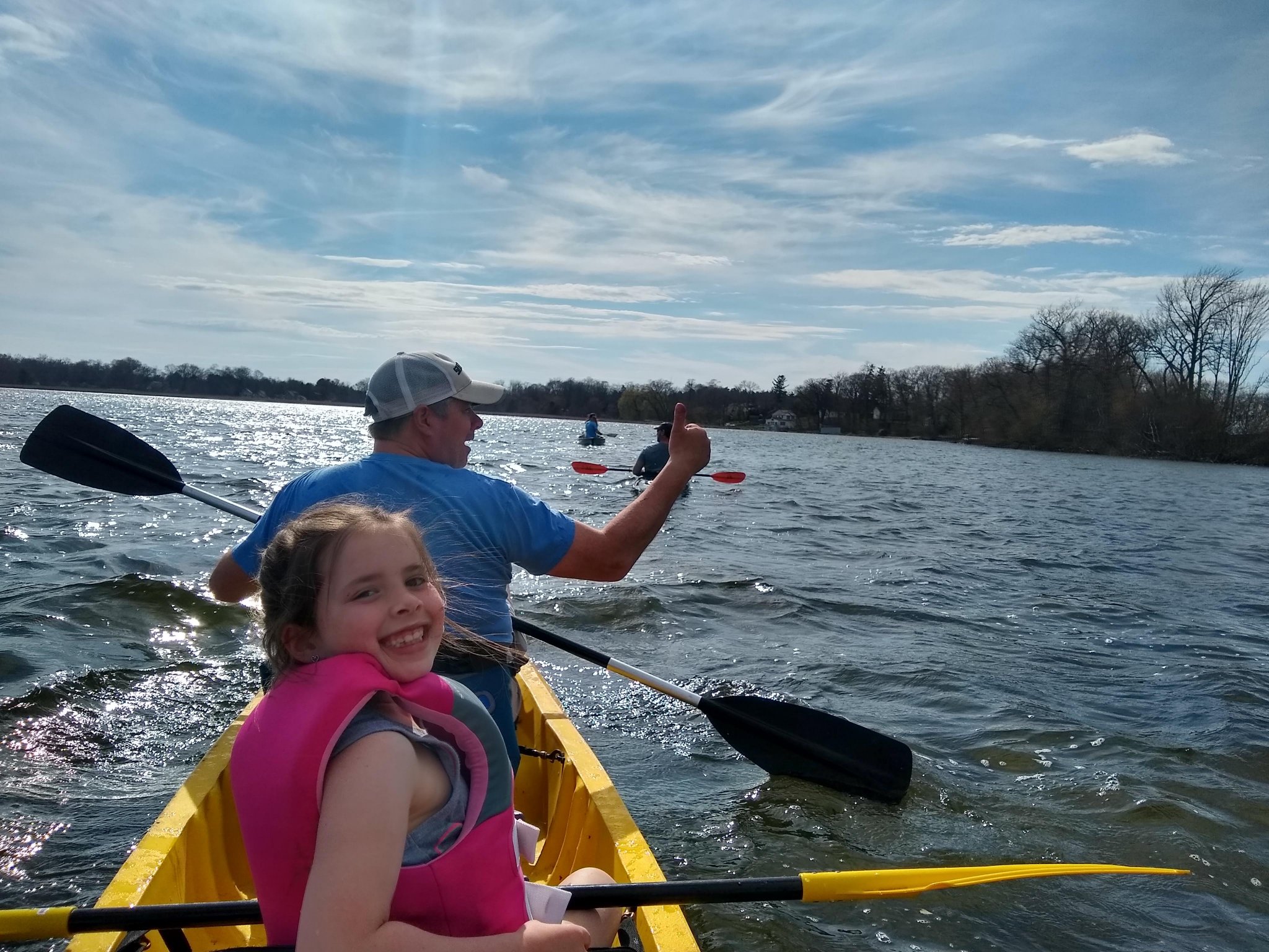 Crossing Lower Nemahbin Lake PRS Watersports